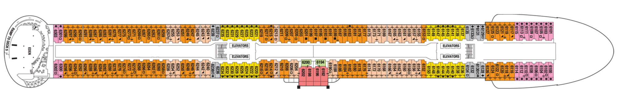 Deck 6 plan